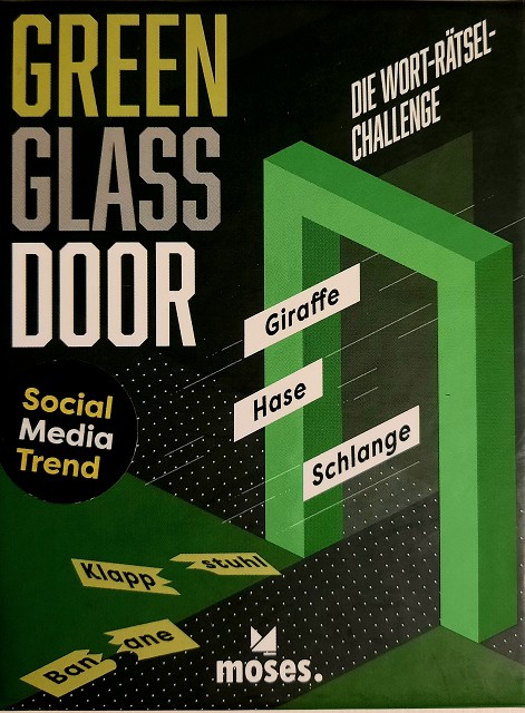Gioco Di Carte Moses. Green Glass Door – Il Puzzle Game Di Parole Per 2-8 Giocatori, Dai 12 Anni