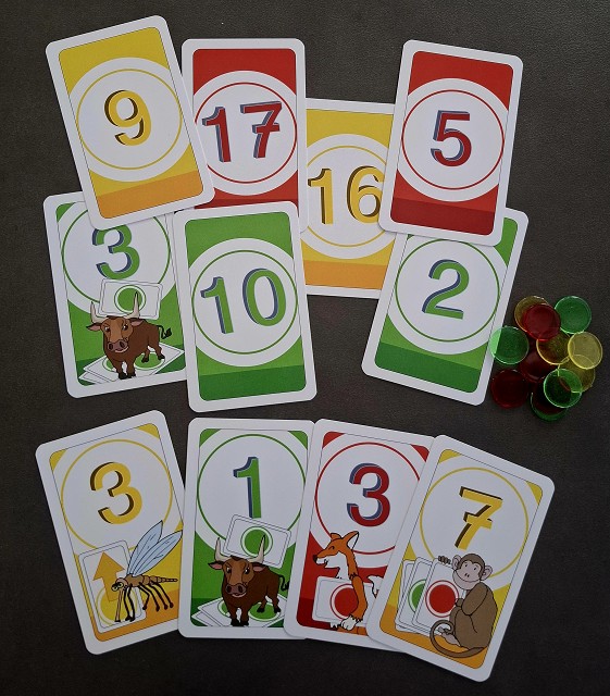 Zahlenjagd mit Stier, Fuchs und Co.